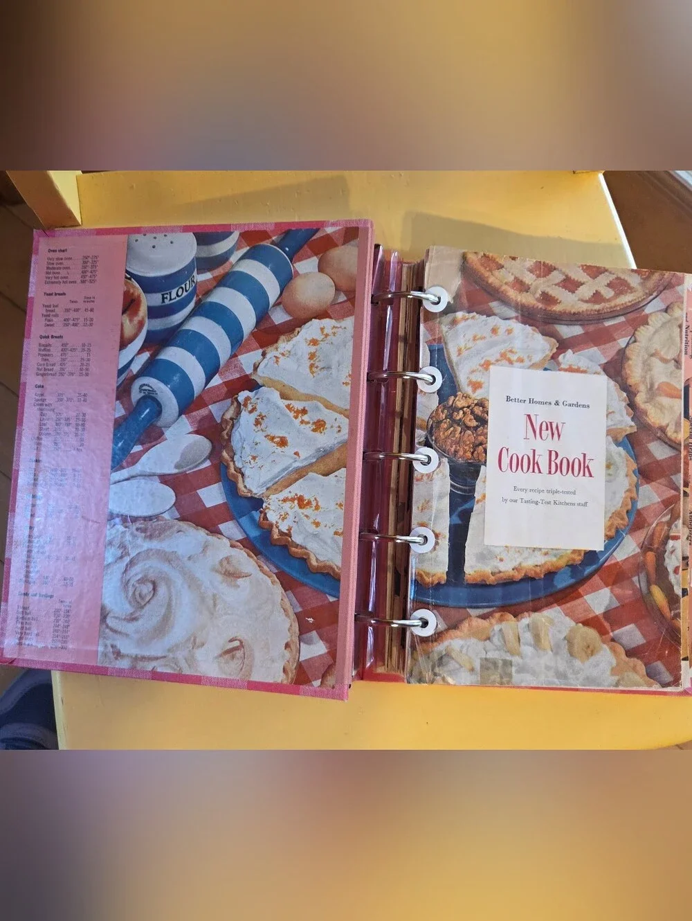Vintage Better Homes & Gardens New Cookbook 1953